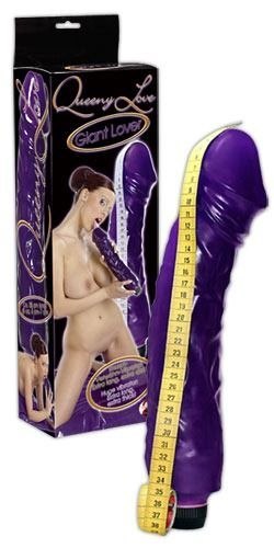 WIBRATOR NATURAL PENIS GIGANT DILDO XXL 38CM