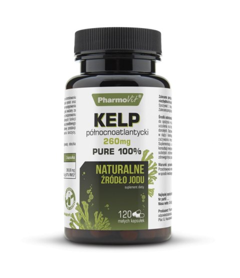PHARMOVIT KELP PÓŁNOCNOATLANTYCKI PURE 100% 120SZT