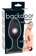 KOREK ANALNY BACKDOOR FRIEND 12 CM SILIKONOWY