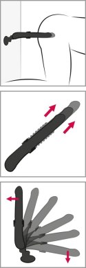 WIBRATOR MOCNY SEX MASZYNA 7 FUNKCJI PILOT