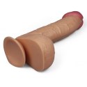 DILDO Z PRZYSSAWKĄ SZTUCZNY PENIS GRUBY DUŻY XXL