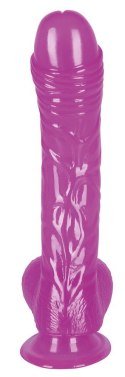 DILDO SZTUCZNY PENIS PRZYSSAWKA REAL CZŁONEK 19 CM