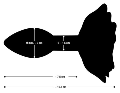 KOREK ANAL SEX SILIKONOWY RÓŻA 10,7 CM GRA WSTĘPNA KOREK ANAL SEX SILIKONOWY RÓŻA 10,7 CM GRA WSTĘPNA