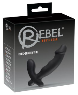 MASAŻER PROSTATY REBEL 15 CM WIBRATOR STYMULATOR