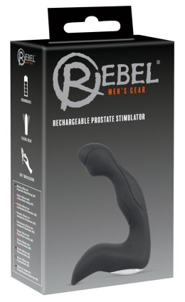 MASAŻER PROSTATY REBEL 14,3 CM WIBRATOR STYMULATOR