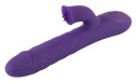 WIBRATOR PODWÓJNA PENETRACJA 10 FUNKCJI 24,7 CM