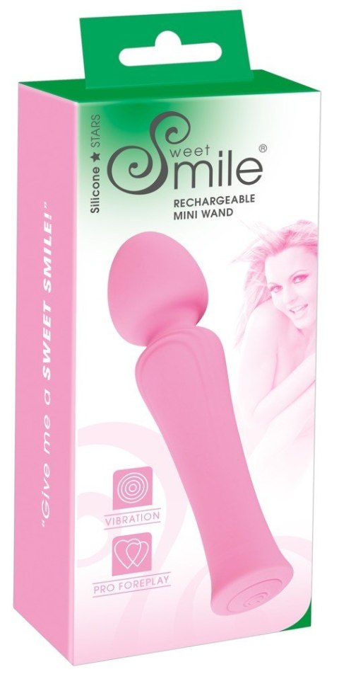 WIBRATOR MASAŻER SWEET SMILE 7 FUNKCJI 16,7 CM USB WIBRATOR MASAŻER SWEET SMILE 7 FUNKCJI 16,7 CM USB