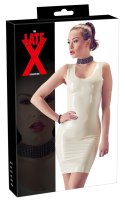 LATEKSOWA MINI SUKIENKA BIAŁA XL