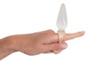 KOREK ANALNY NA PALEC SEX ANAL 9,5 CM ZGRABNY MAŁY