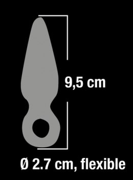 KOREK ANALNY NA PALEC SEX ANAL 9,5 CM ZGRABNY MAŁY