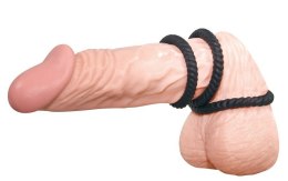 ZESTAW EREKCYJNY 3SZT PIERŚCIEŃ NA PENISA SEX RING