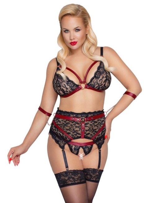 KOMPLET BIELIZNY XXL COTTELLI BONDAGE KOMPLET BIELIZNY XXL COTTELLI BONDAGE