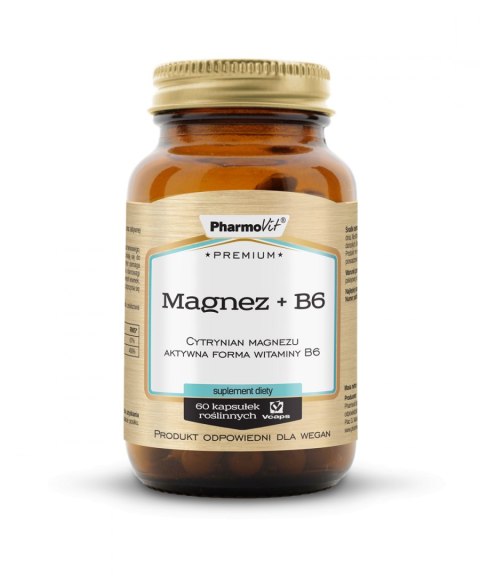 PHARMOVIT MAGNEZ B6 PREMIUM METABOLIZM 60 KAPS