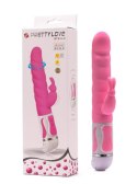 WIBRATOR MOCNY CICHY SEX KRÓLICZEK 12 TRYBÓW 27 CM
