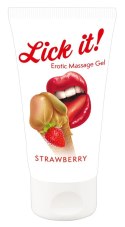 ŻEL OLEJEK DO MASAŻU EROTYCZNEGO TRUSKAWKA 50 ML