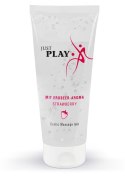 ŻEL LUBRYKANT MASAŻ TRUSKAWKOWY JUST PLAY 200 ML