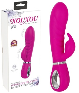WIBRATOR PODWÓJNA PENETRACJA 7 FUNKCJI 20,2 CM