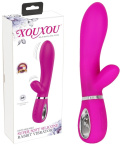 WIBRATOR PODWÓJNA PENETRACJA 7 FUNKCJI 20,2 CM
