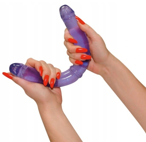 SEX OBUSTRONNY PENIS DŁUGIE DILDO ŻELOWY 30 CM
