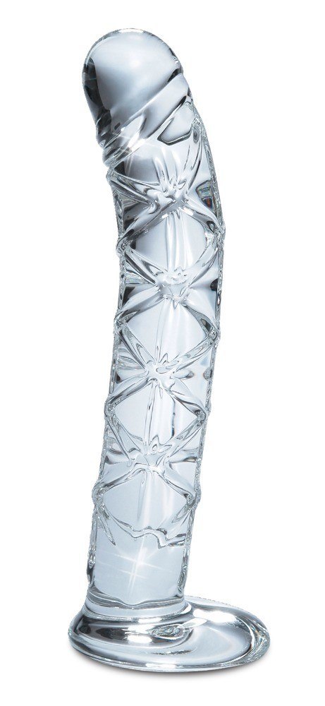 SZTUCZNY PENIS DILDO MĘSKI CZŁONEK SZKLANE 17,5CM SZTUCZNY PENIS DILDO MĘSKI CZŁONEK SZKLANE 17,5CM