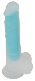 SZTUCZNY PENIS DILDO MĘSKI CZŁONEK Z PRZYSSAWKĄ