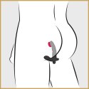 MASAŻER PROSTATY REBEL 13,8 CM WIBRATOR STYMULATOR
