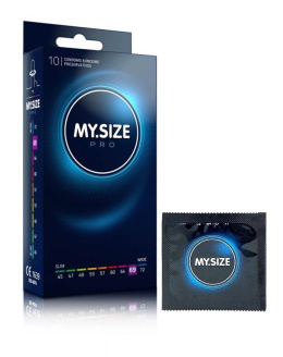 PREZERWATYWY 69 MM OPAKOWANIE 10 SZT. MY.SIZE PRO