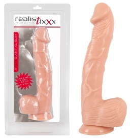 SZTUCZNY PENIS DILDO MĘSKI CZŁONEK Z PRZYSSAWKĄ