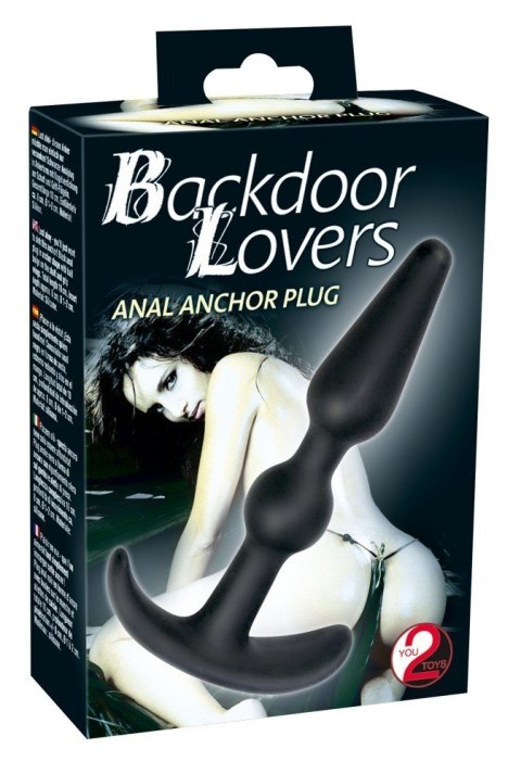 KOREK ANALNY SILIKONOWY BACKDOOR LOVERS 10 CM KOREK ANALNY SILIKONOWY BACKDOOR LOVERS 10 CM