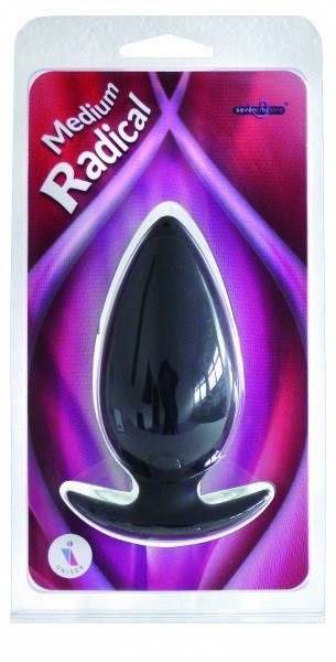 Korek analny silikonowy Radical Medium 8,5 cm Korek analny silikonowy Radical Medium 8,5 cm