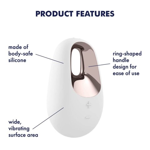 SEX STYMULATOR ŁECHTACZKI MASAŻER SATISFYER LAYONS