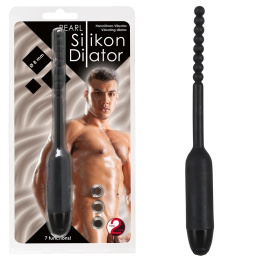 SILIKONOWY DILATOR MASTURBATOR Z WIBRACJAMI BDSM
