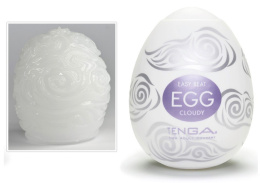 JAPOŃSKI SEX MASTURBATOR POCHWA TENGA EGG CLOUDY
