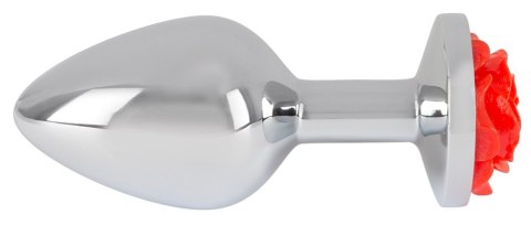 KOREK ANAL SEX CZERWONA RÓŻA 9 CM ALUMINIOWY KOREK ANAL SEX CZERWONA RÓŻA 9 CM ALUMINIOWY