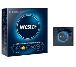 PREZERWATYWY 53 MM OPAKOWANIE 3 SZT. MY.SIZE