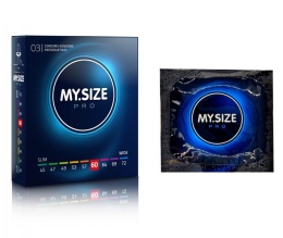 PREZERWATYWY 60 MM OPAKOWANIE 3 SZT. MY.SIZE PRO