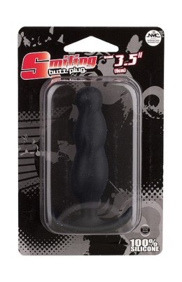 KOREK ANALNY SILIKONOWY STYMULUJE 9CM PLUG SMILING