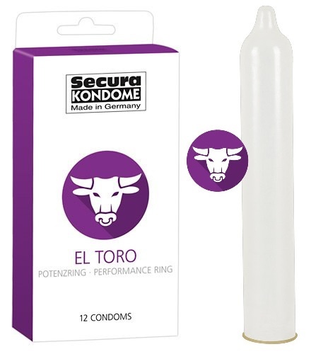 PREZERWATYWY EL TORO PIERŚCIEŃ EREKCYJNY 24 SZTUK