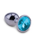 KOREK ANALNY CHROMOWANY KRYSZTAŁ PLUG DO ANUSA 8