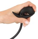DMUCHANY POMPOWANY KOREK ANALNY WIBRACJE 8 CM