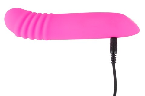 WIBRATOR CICHY STYMULUJE 7 FUNKCJI WIBRACJI 15 CM