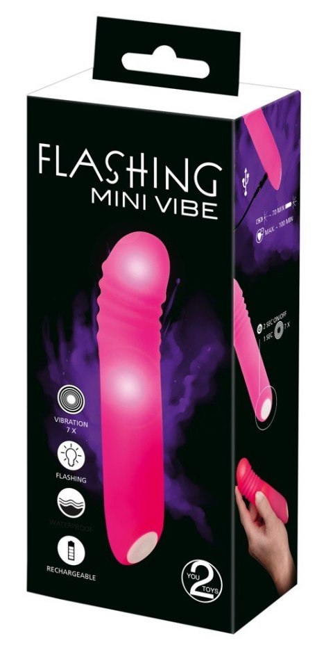 WIBRATOR CICHY STYMULUJE 7 FUNKCJI WIBRACJI 15 CM