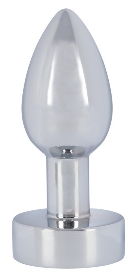 KOREK ANALNY 7 FUNKCJI WIBRACJI METALOWY ANOS 9 CM