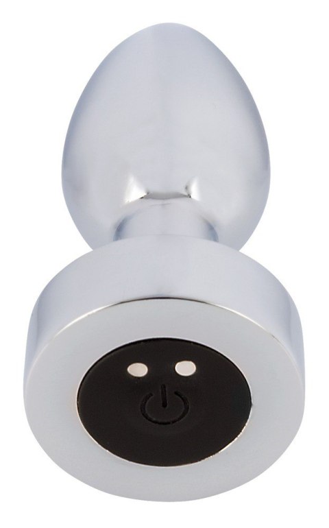 KOREK ANALNY 7 FUNKCJI WIBRACJI METALOWY ANOS 9 CM