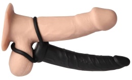 PODWÓJNY PENIS SZTUCZNY DILDO PIERŚCIEŃ KOREK ANAL