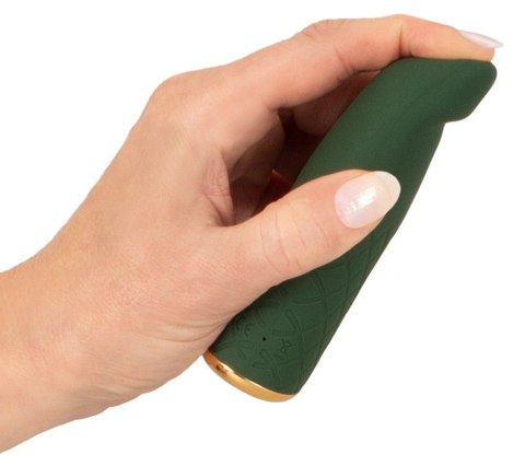 WIBRATOR 10 WIBRACJI LUXURIOUS EMERALD LOVE 11,5CM
