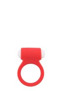 Pierścień-LIT-UP SILICONE STIMU RING 3 RED