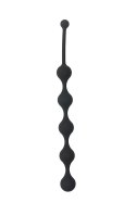PLUG/KULKI-SEE YOU FIVE BEADS ANAL BLACK