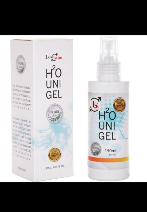 LUBRYKANT NA BAZIE WODY ŻEL-H2O UNI GEL 150 ML LUBRYKANT NA BAZIE WODY ŻEL-H2O UNI GEL 150 ML