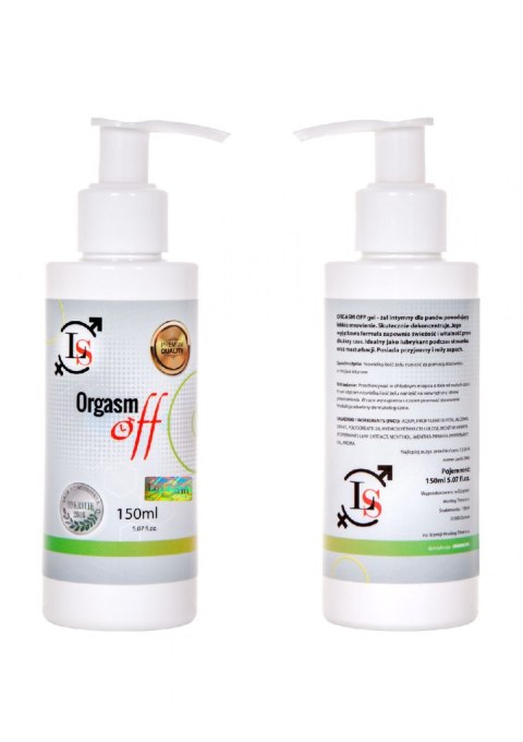 LUBRYKANT ŻEL-ORGASM OFF ŻEL 150 ML LUBRYKANT ŻEL-ORGASM OFF ŻEL 150 ML
